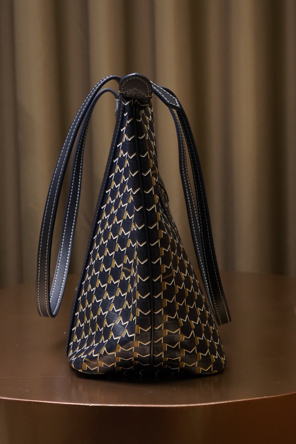 Moynat Tote Bag - Navy Blue