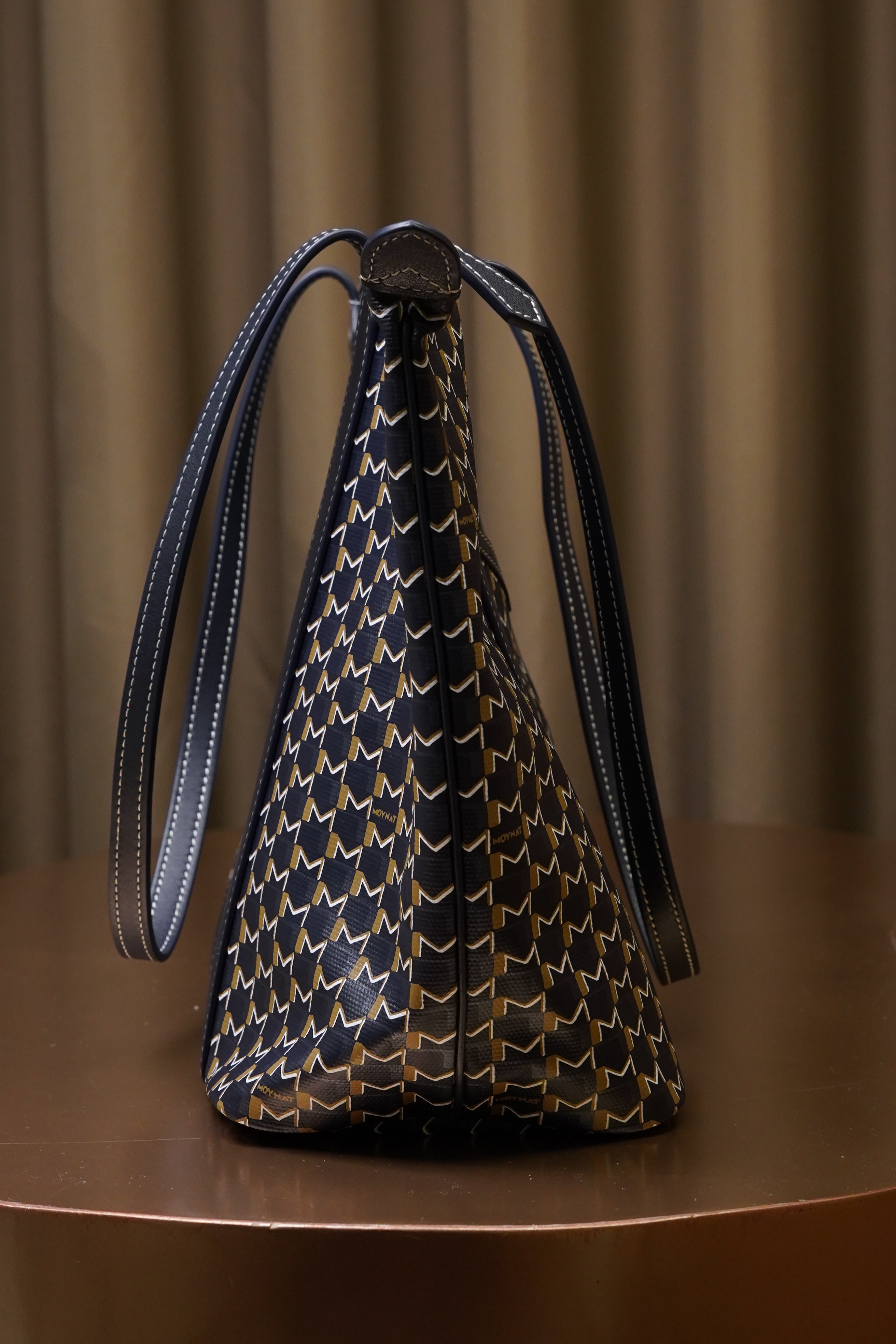 Moynat Tote Bag - Navy Blue
