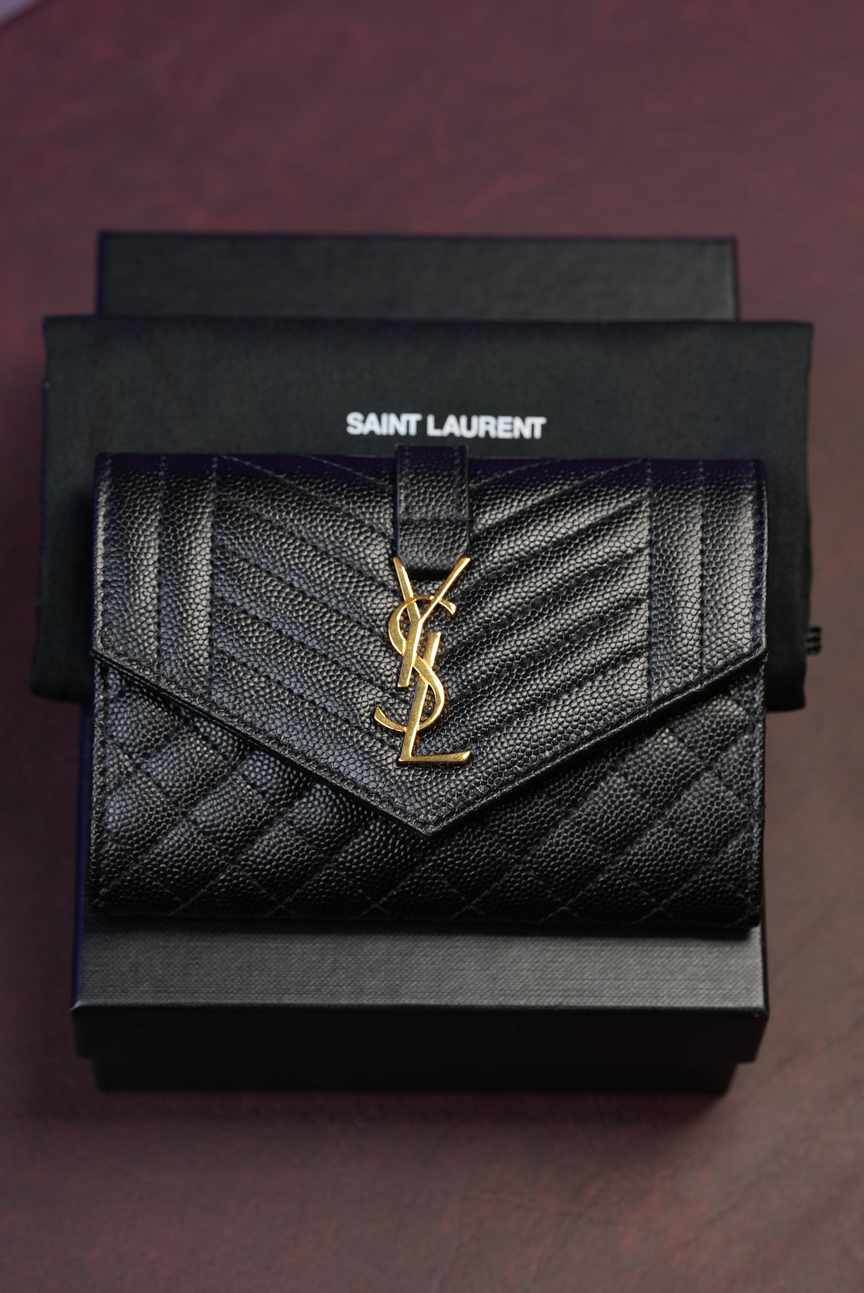 YSL Card Wallet