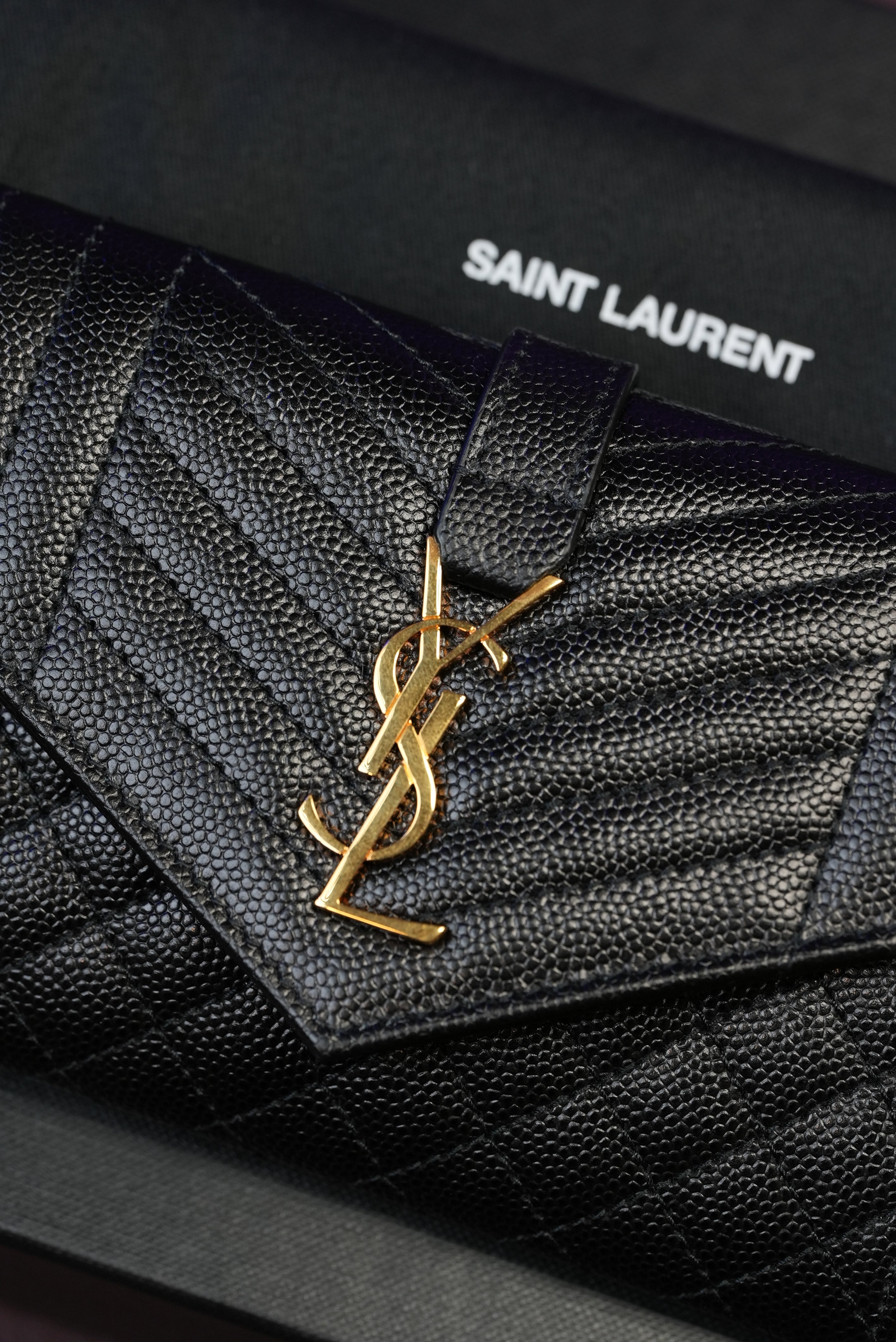 YSL Card Wallet