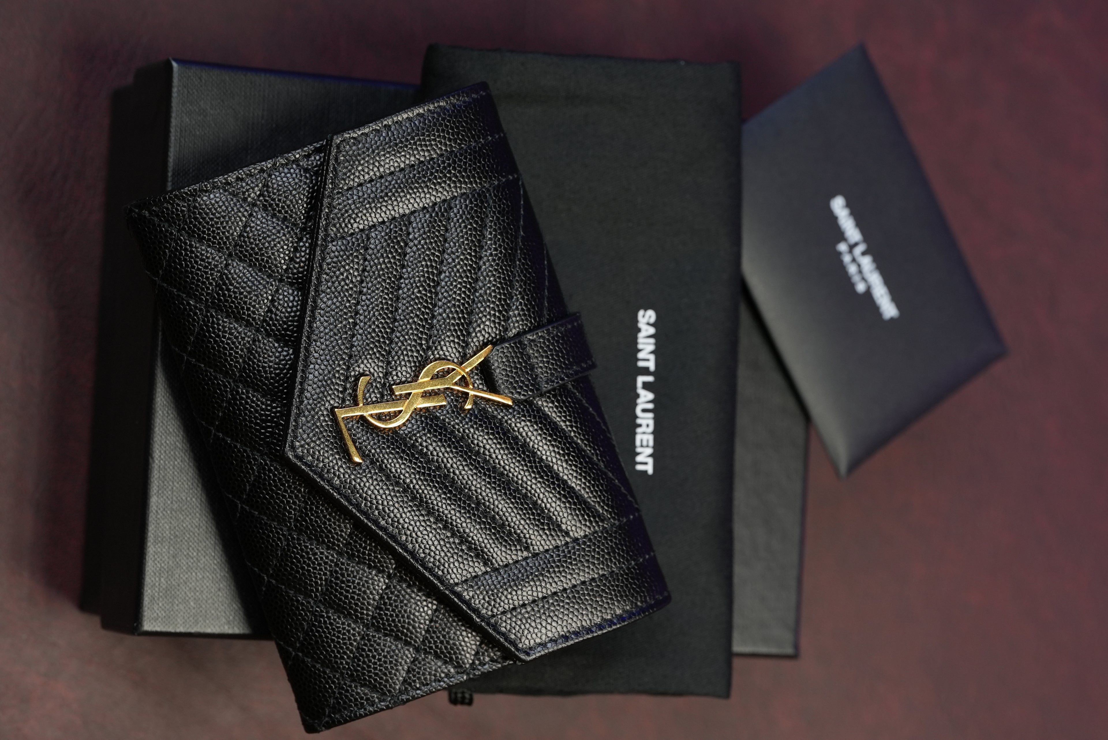 YSL Card Wallet