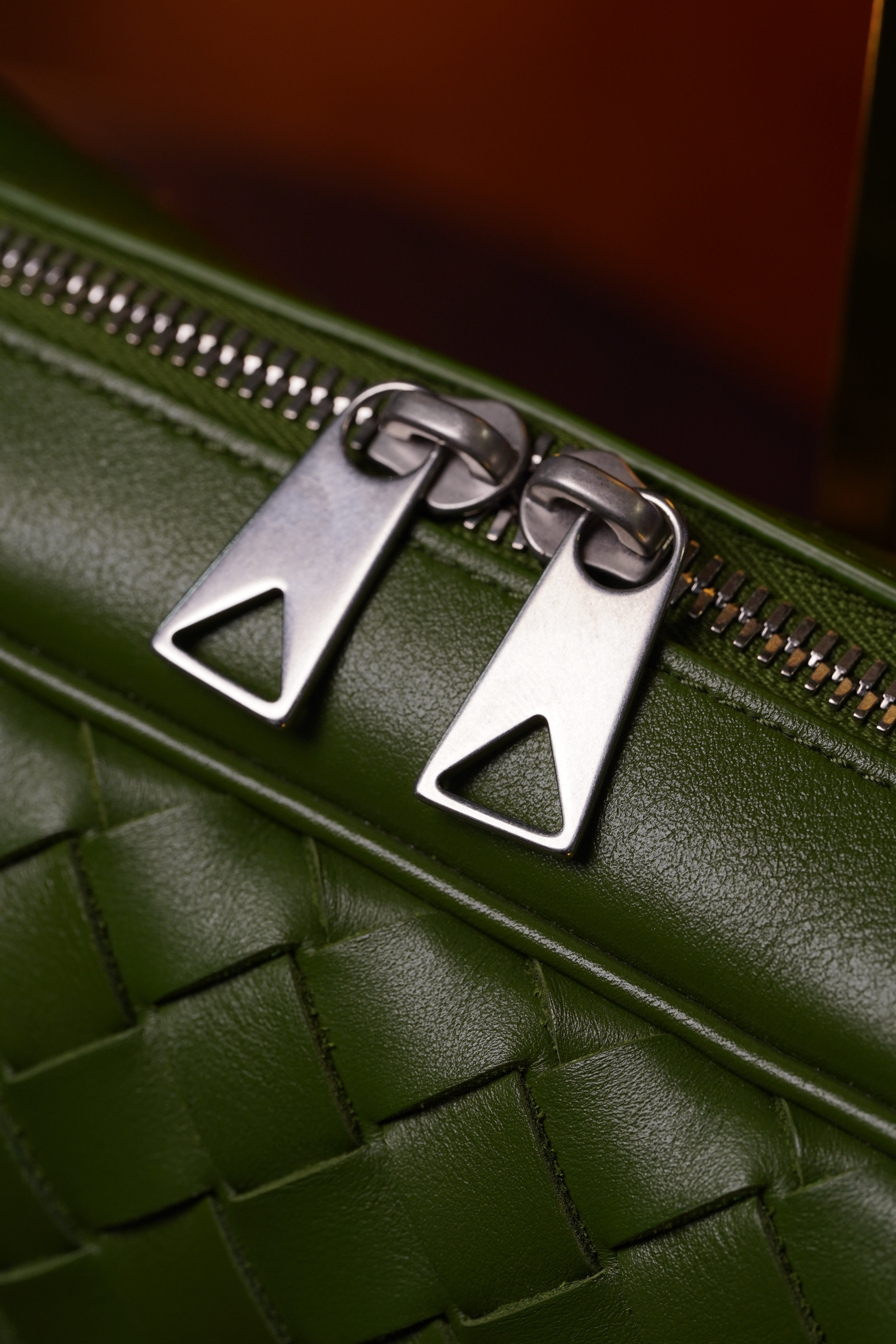 Bottega Camera Bag - Avocado