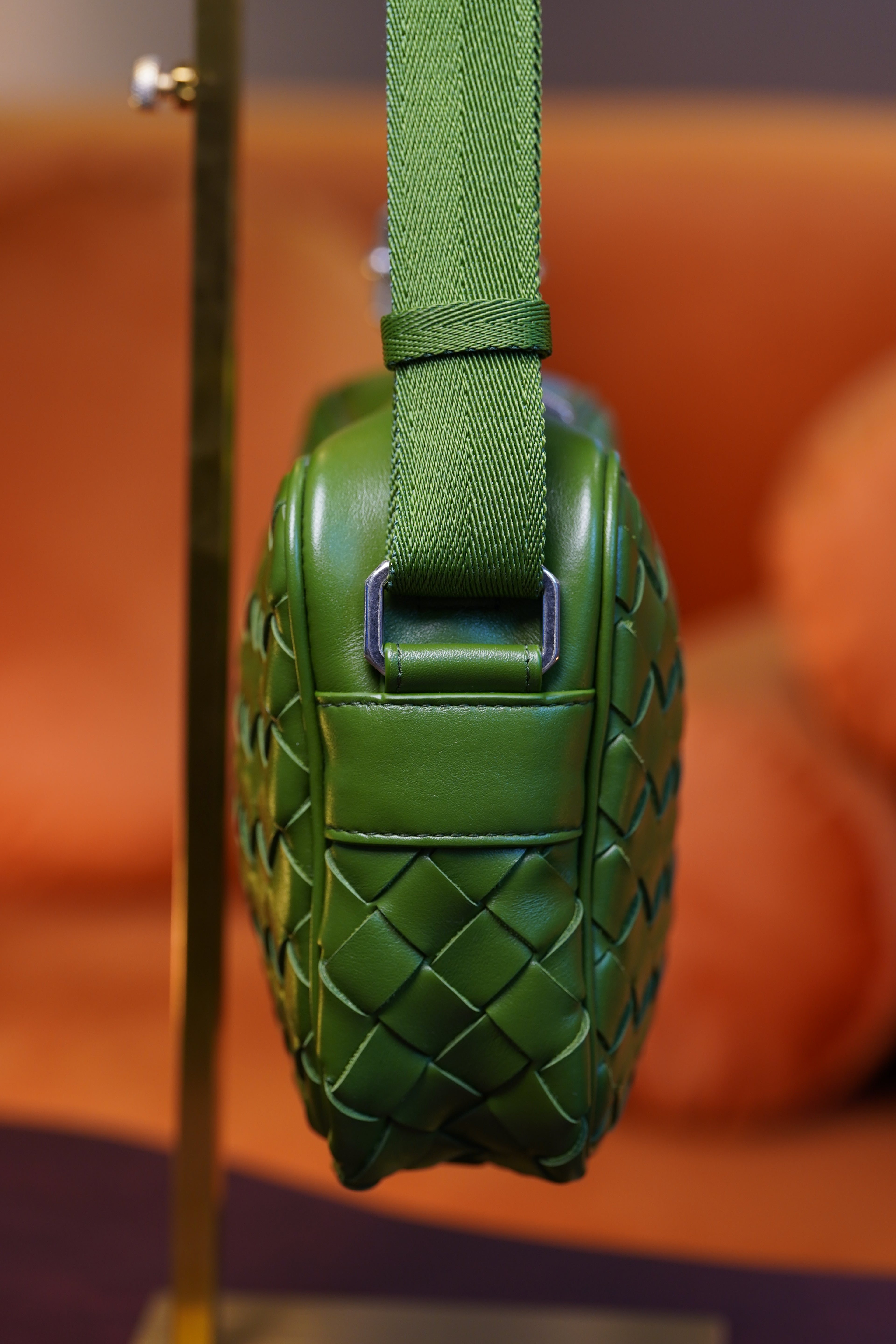 Bottega Camera Bag - Avocado