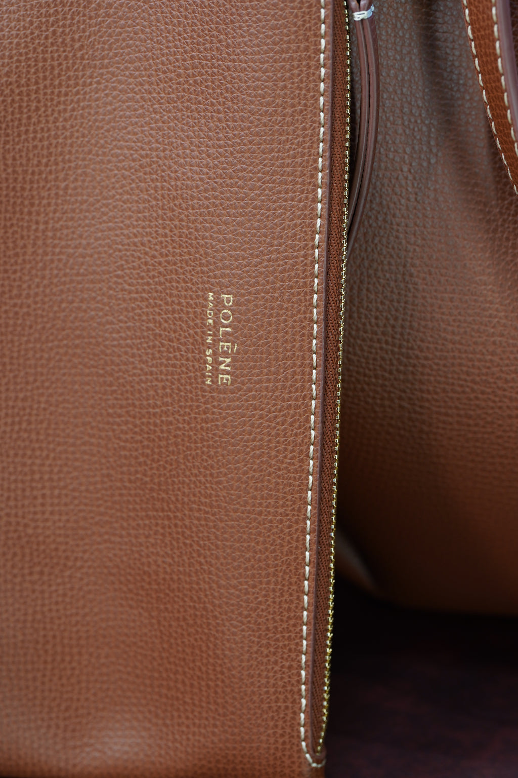 Polène Cyme Mini - Cognac