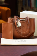 Polène Cyme Mini - Cognac