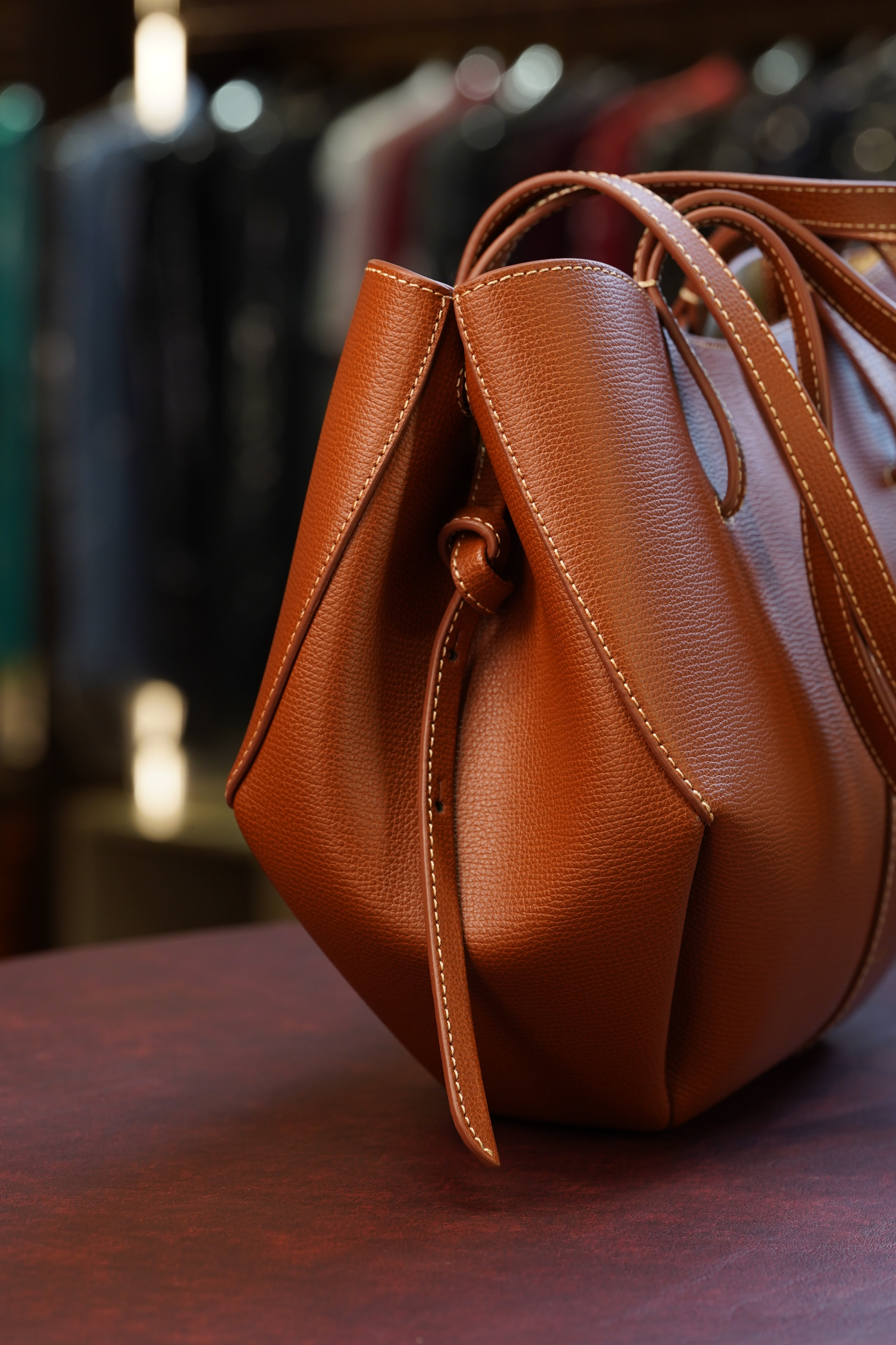 Polène Cyme Mini - Cognac