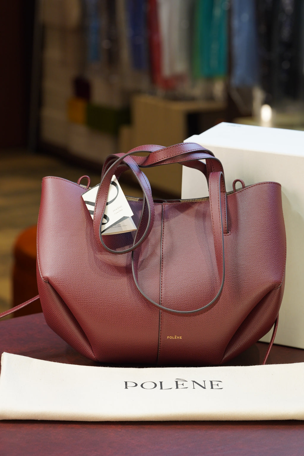 Polène Cyme Mini - Black Cherry