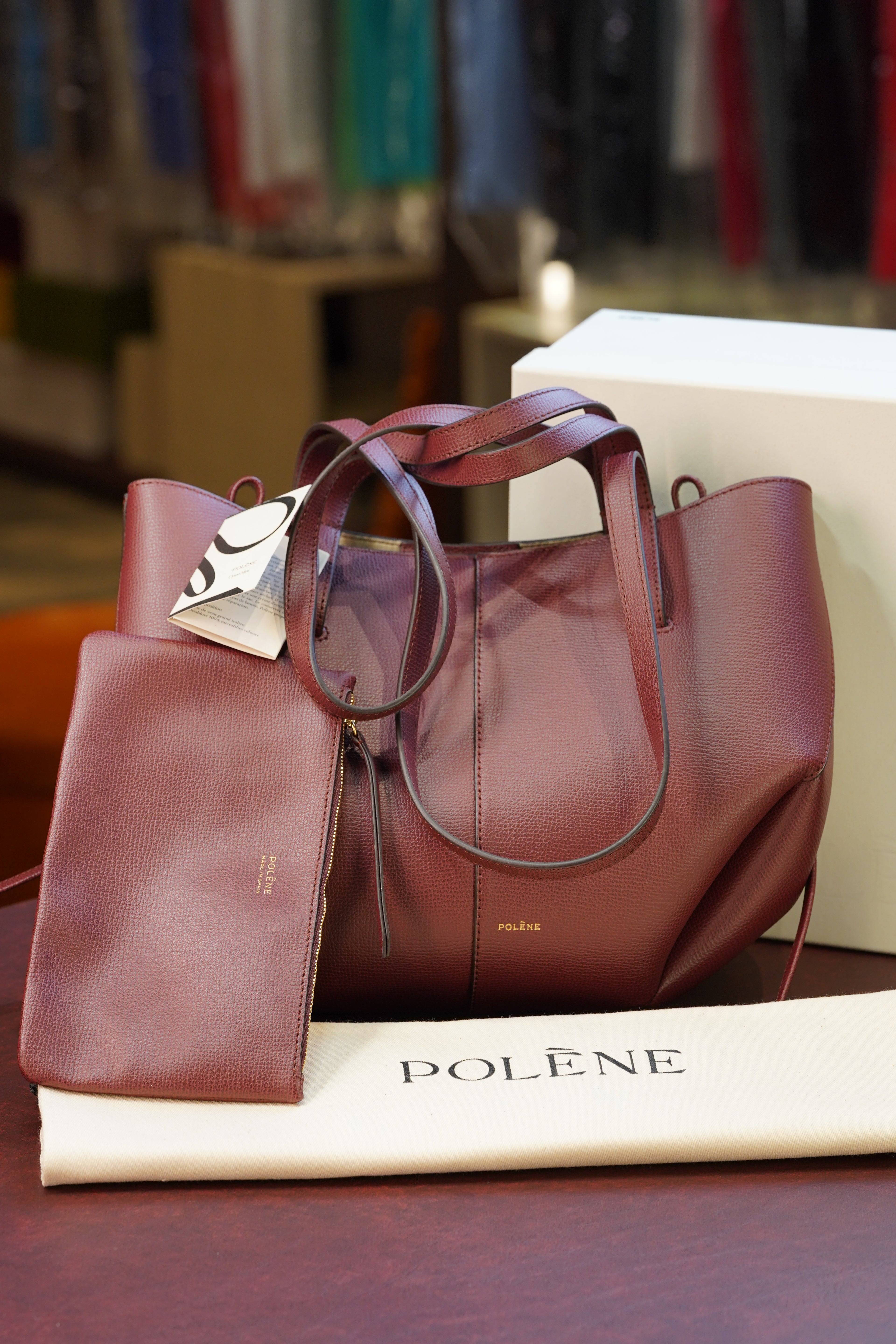 Polène Cyme Mini - Black Cherry
