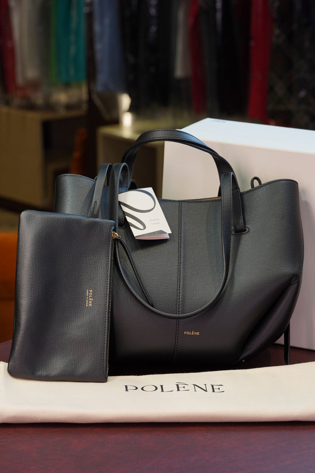 Polène Cyme Mini - Black