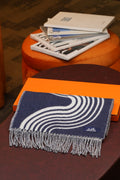Hermes Scarf Cashmere (Blue)