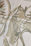 Hermes Scarf Silk Horse