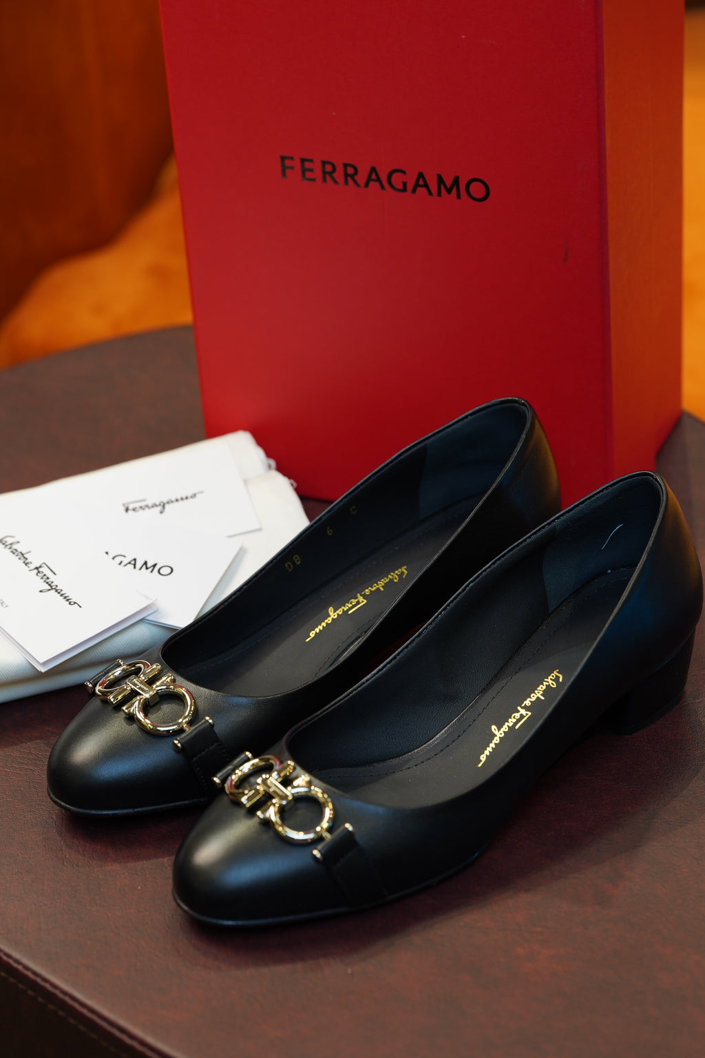 Feragamo Vara Wedge