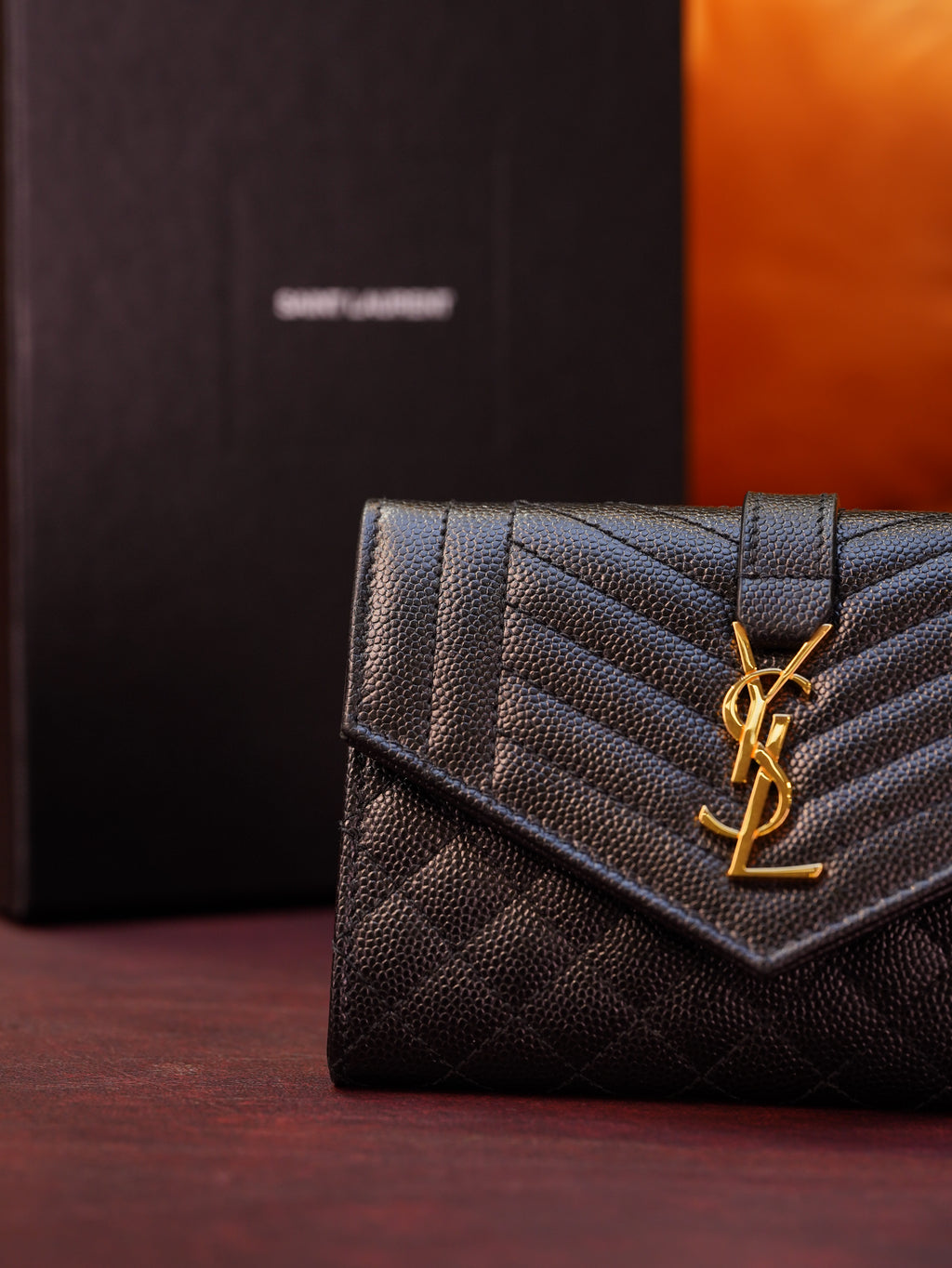 YSL Card Wallet