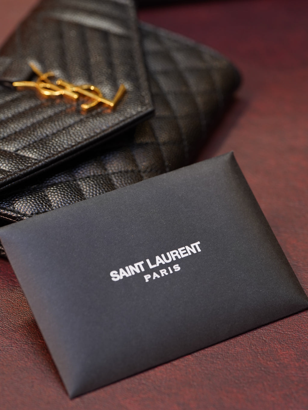 YSL Card Wallet
