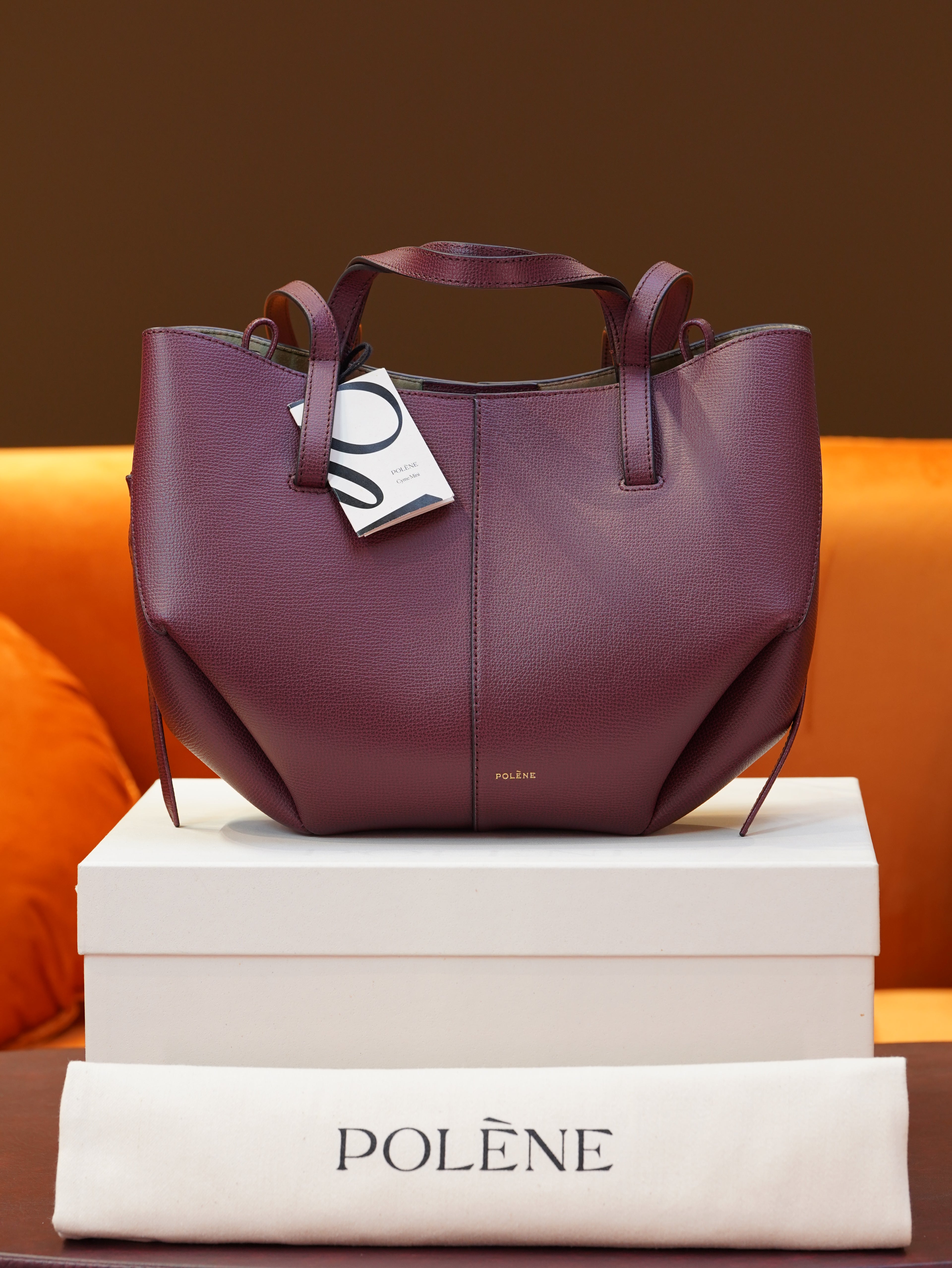 Polène Cyme Mini - Black Cherry