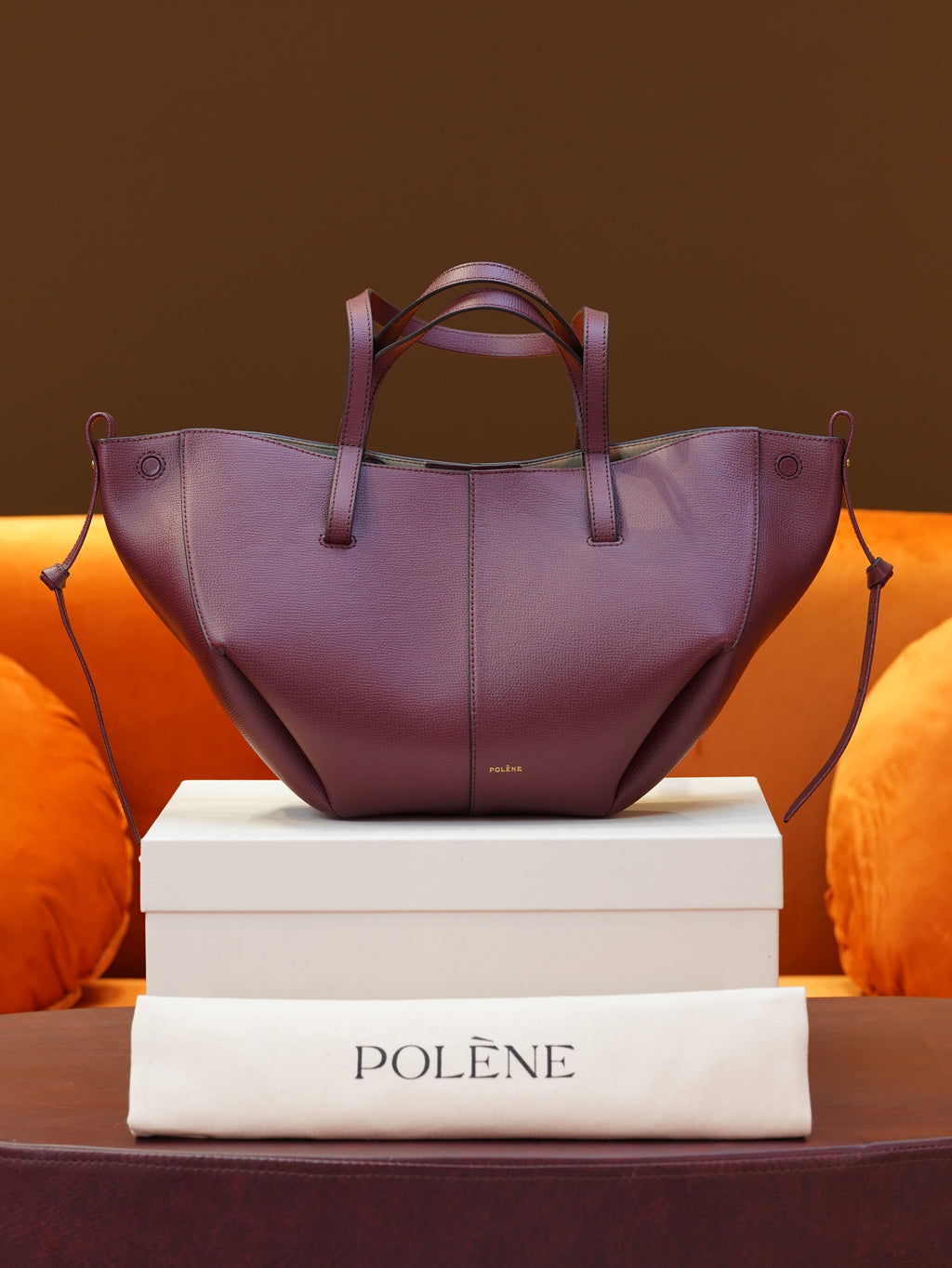 Polène Cyme Mini - Black Cherry