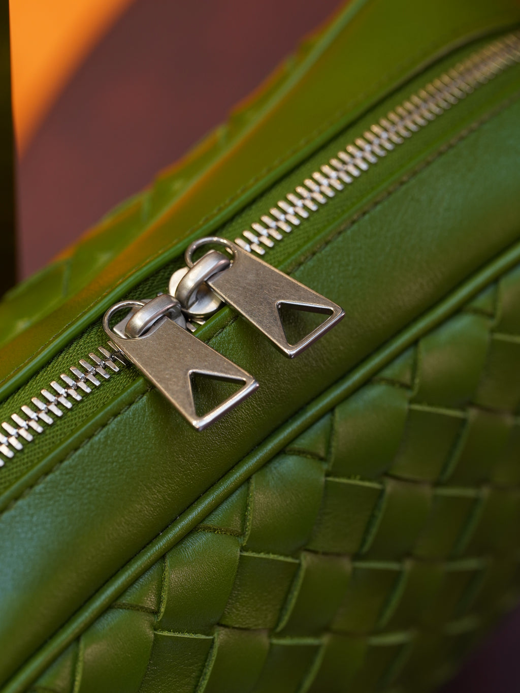 Bottega Camera Bag - Avocado