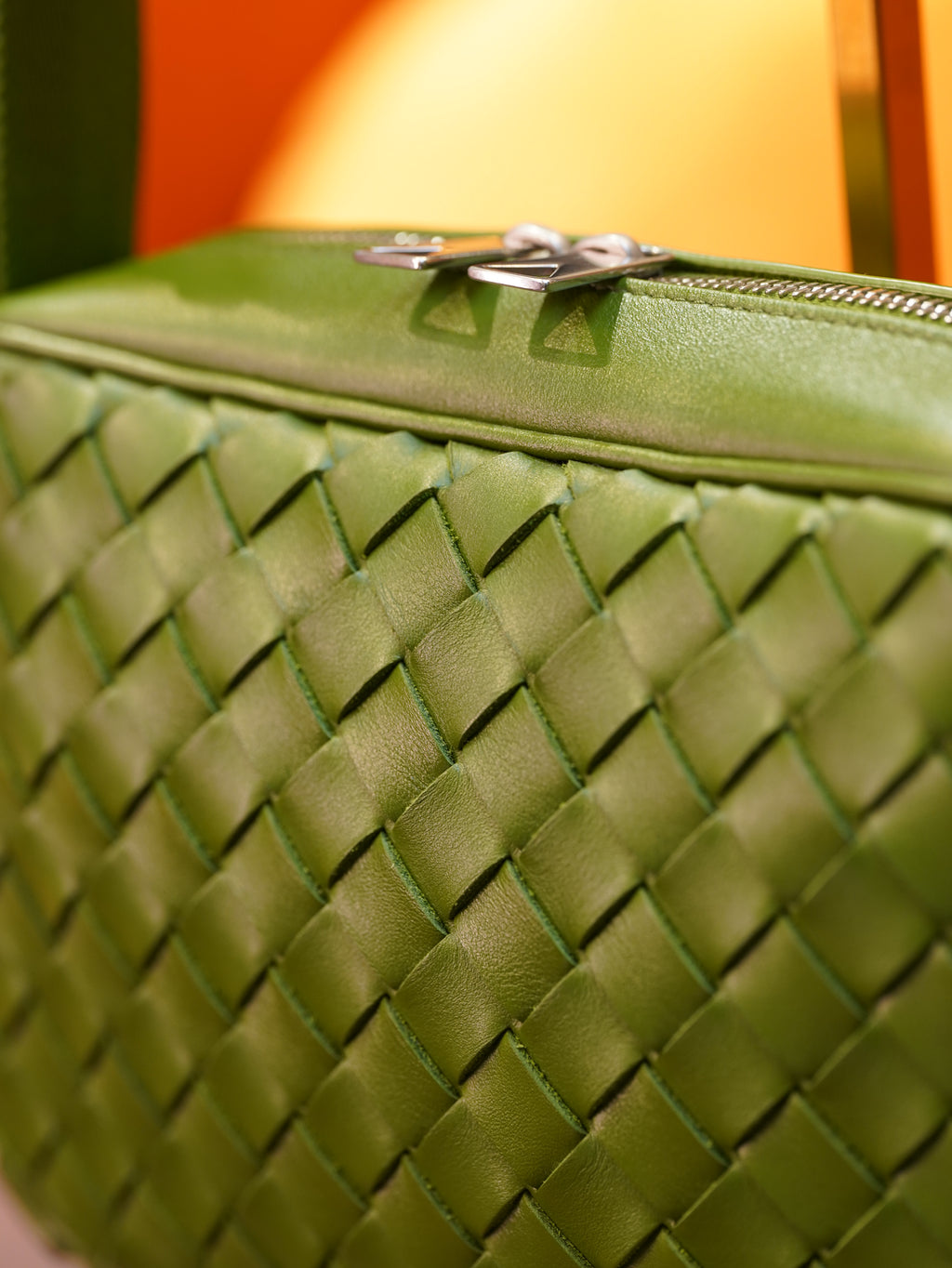 Bottega Camera Bag - Avocado