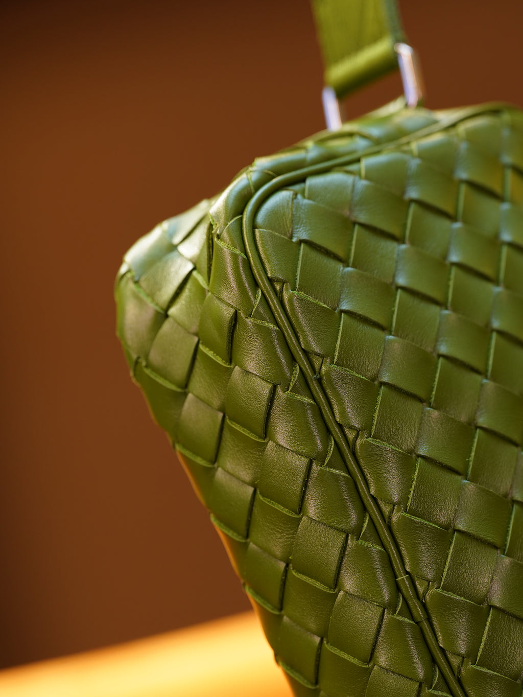 Bottega Camera Bag - Avocado