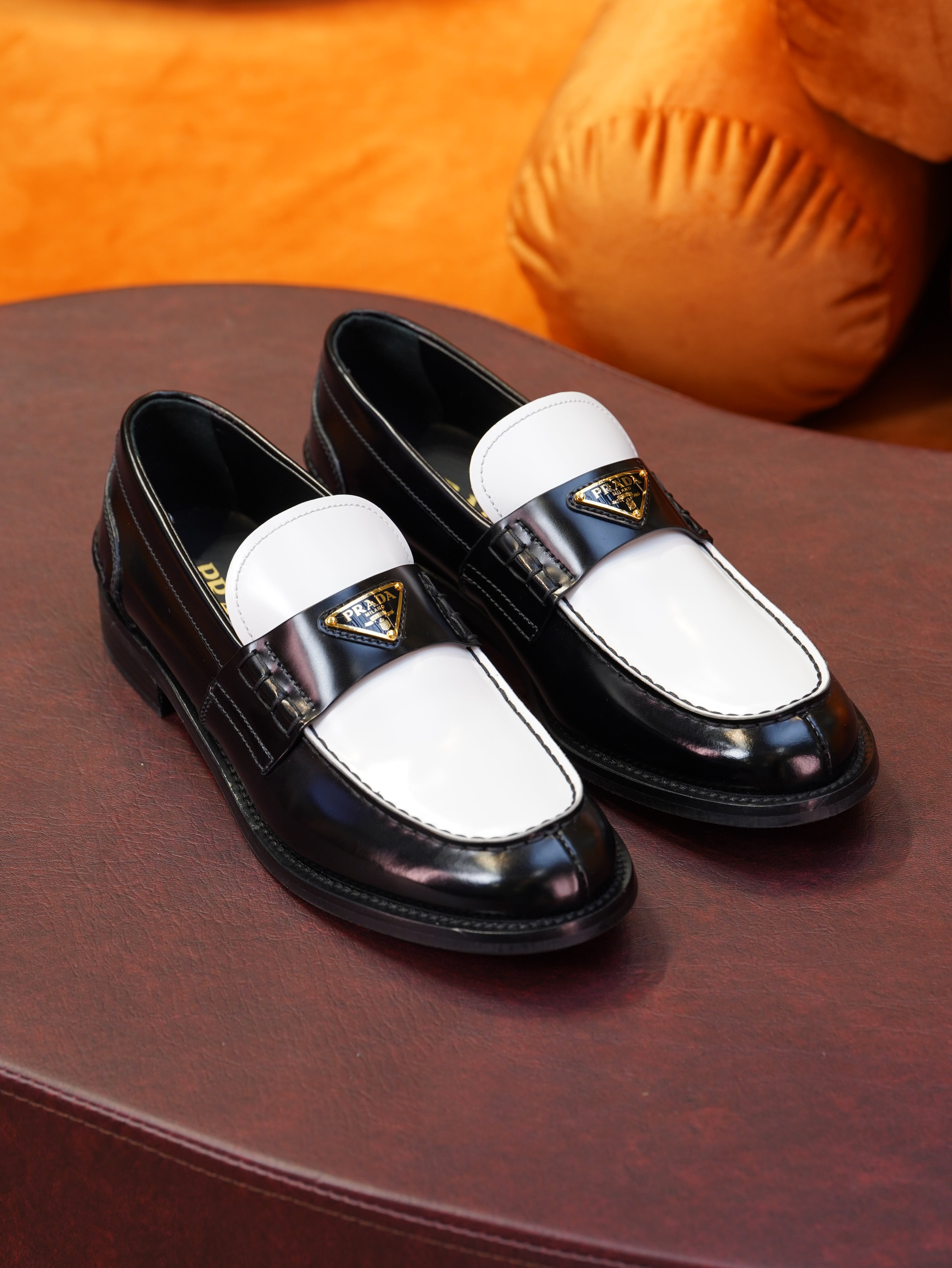 Prada Mens Shoes B & W