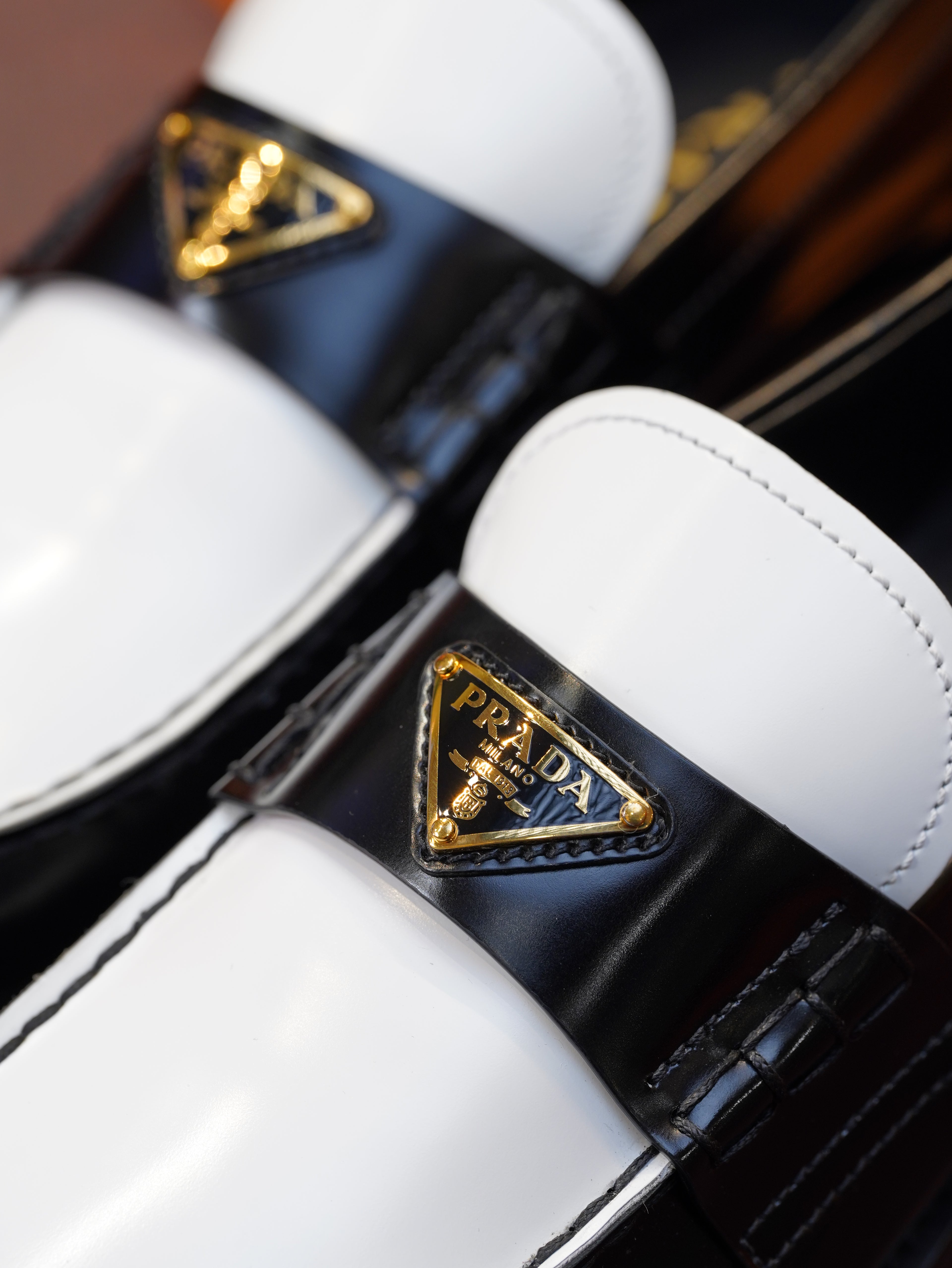 Prada Mens Shoes B & W