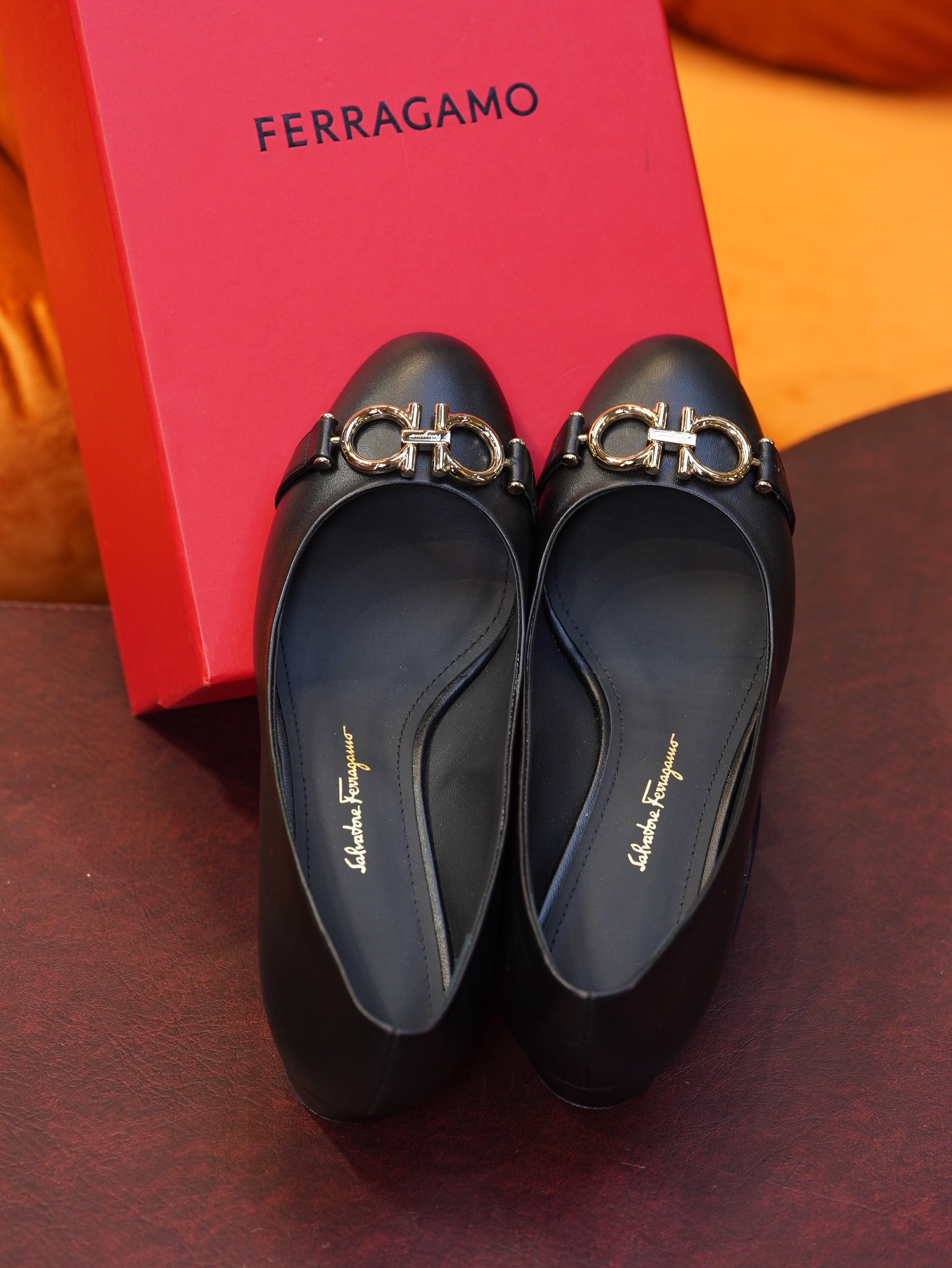 Ferragamo Vara Wedge