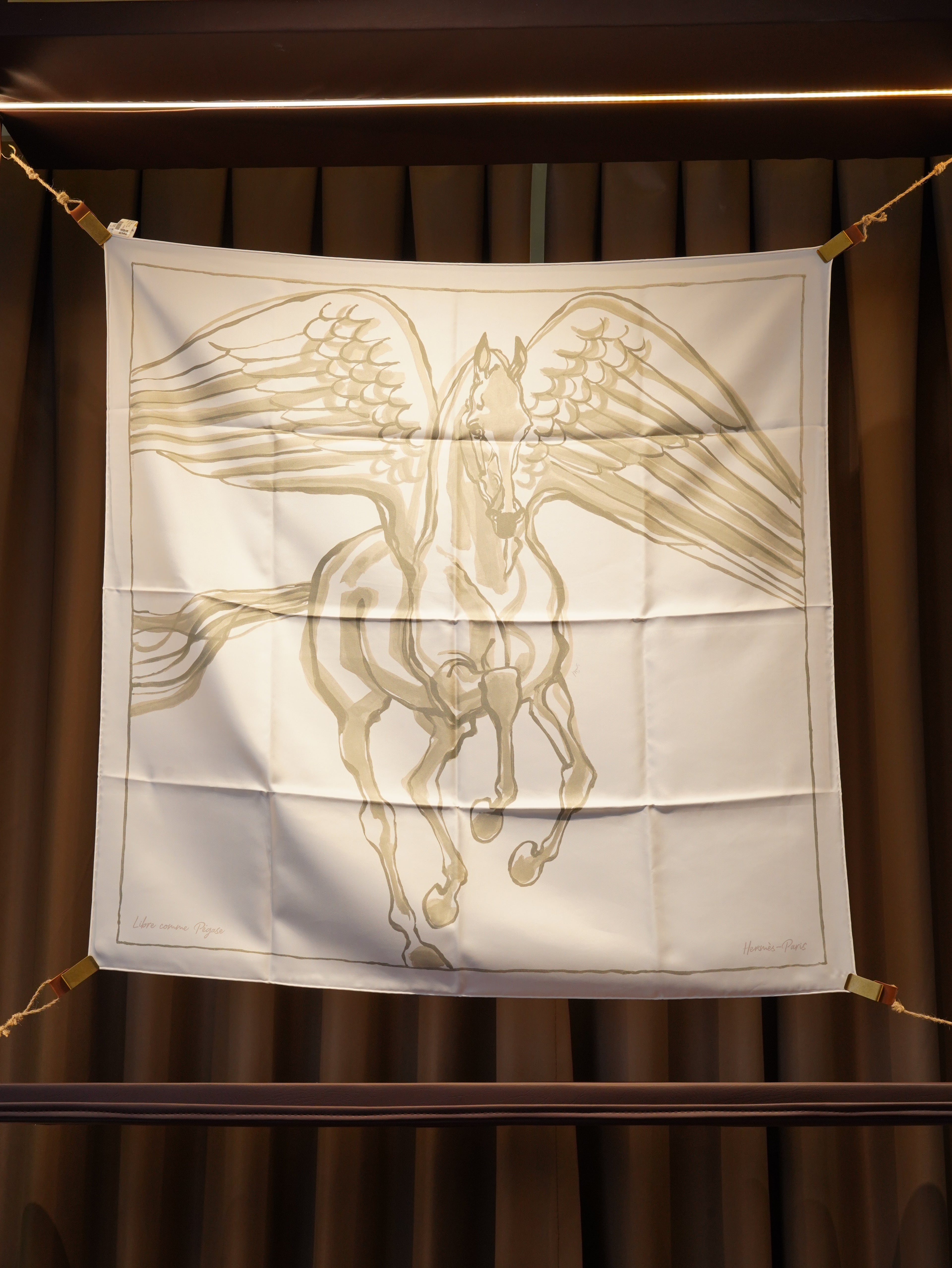 Hermes Silk Scarf Horse