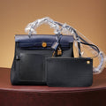 Hermes Herbag Zip Pocket 31 - Bleu/Noir