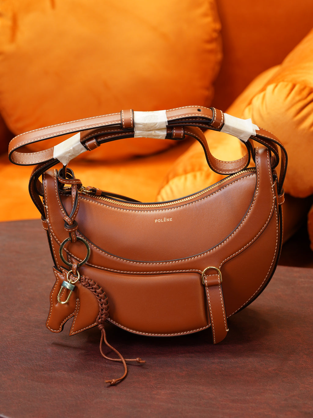 Polene Numero Dix Galop - Cognac