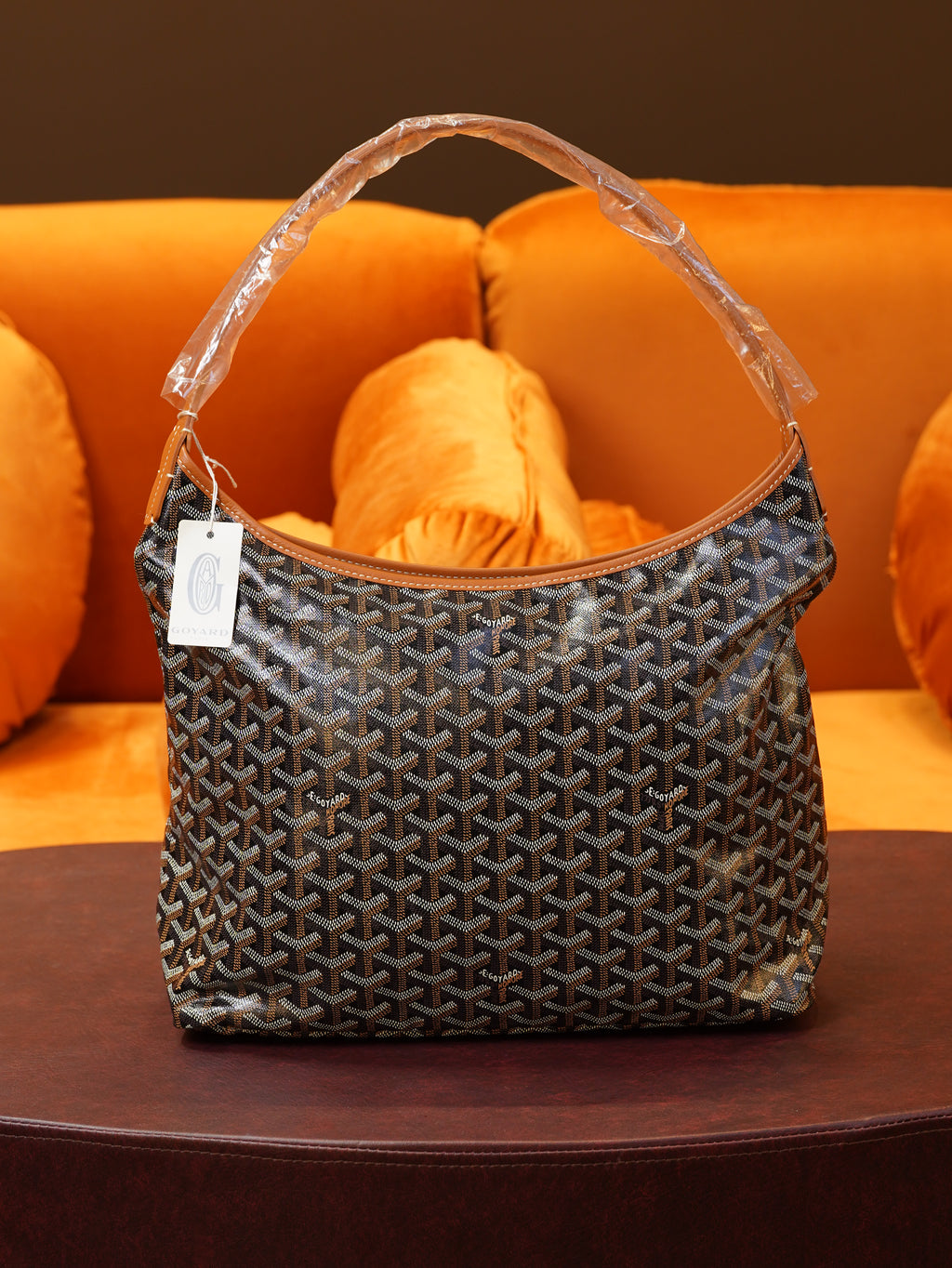 Goyard Boheme Hobo PM - Black/Brown