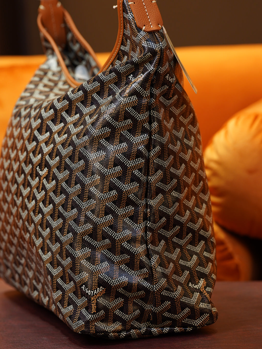 Goyard Boheme Hobo PM - Black/Brown