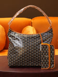 Goyard Boheme Hobo PM - Black/Brown