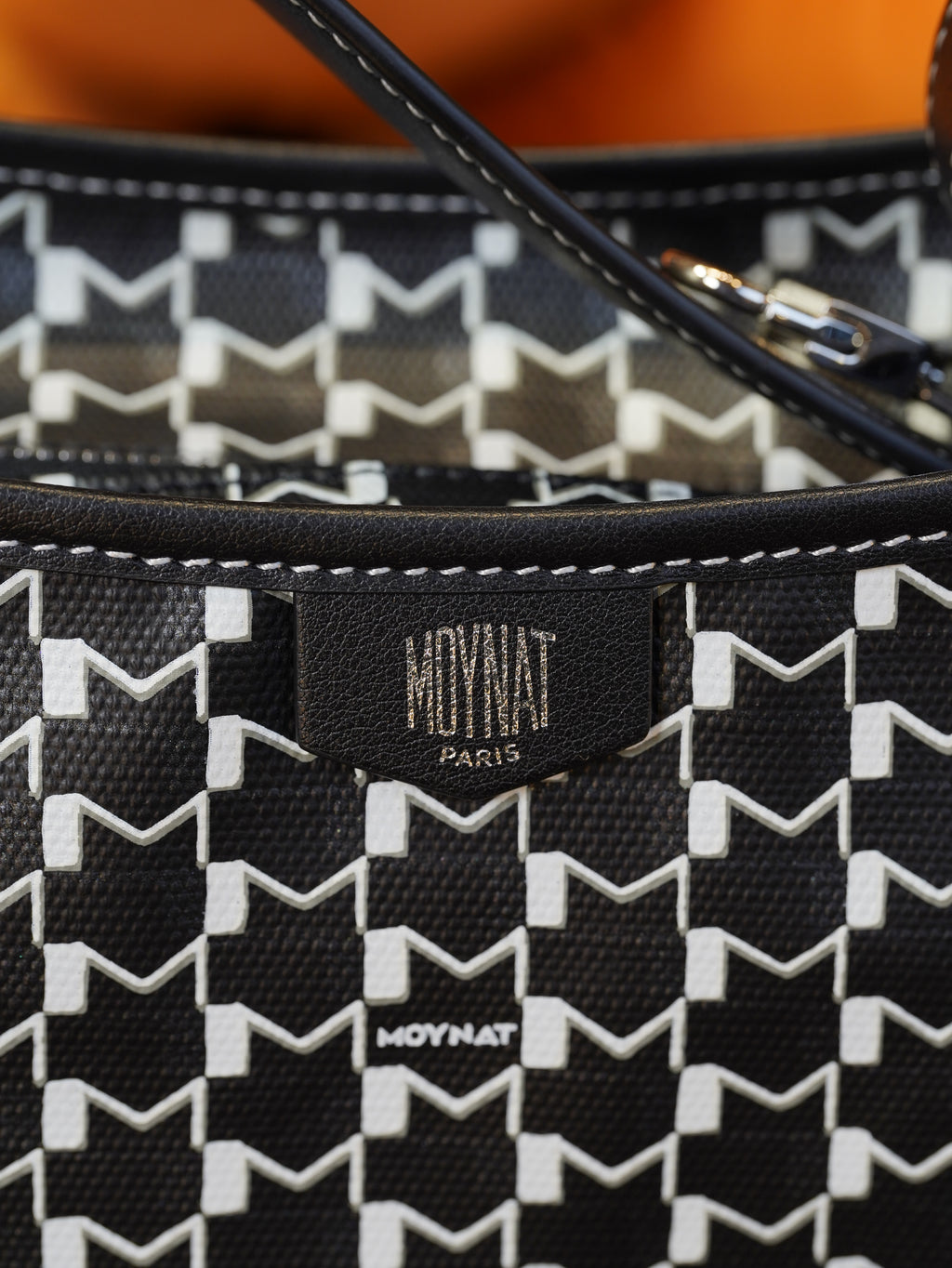 Moynat Hobo Bag - Black/White