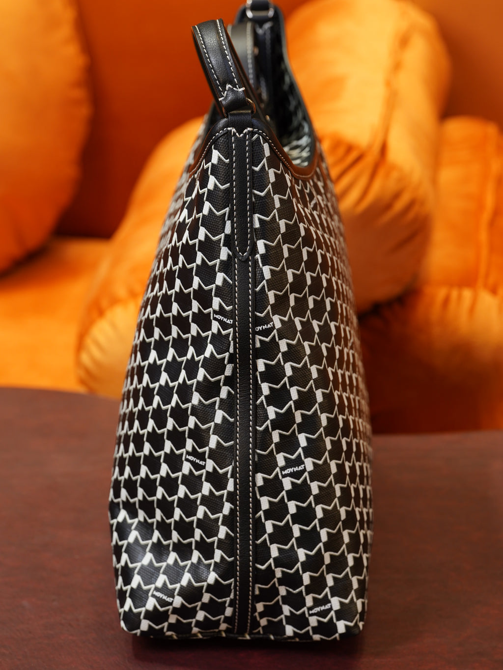 Moynat Hobo Bag - Black/White