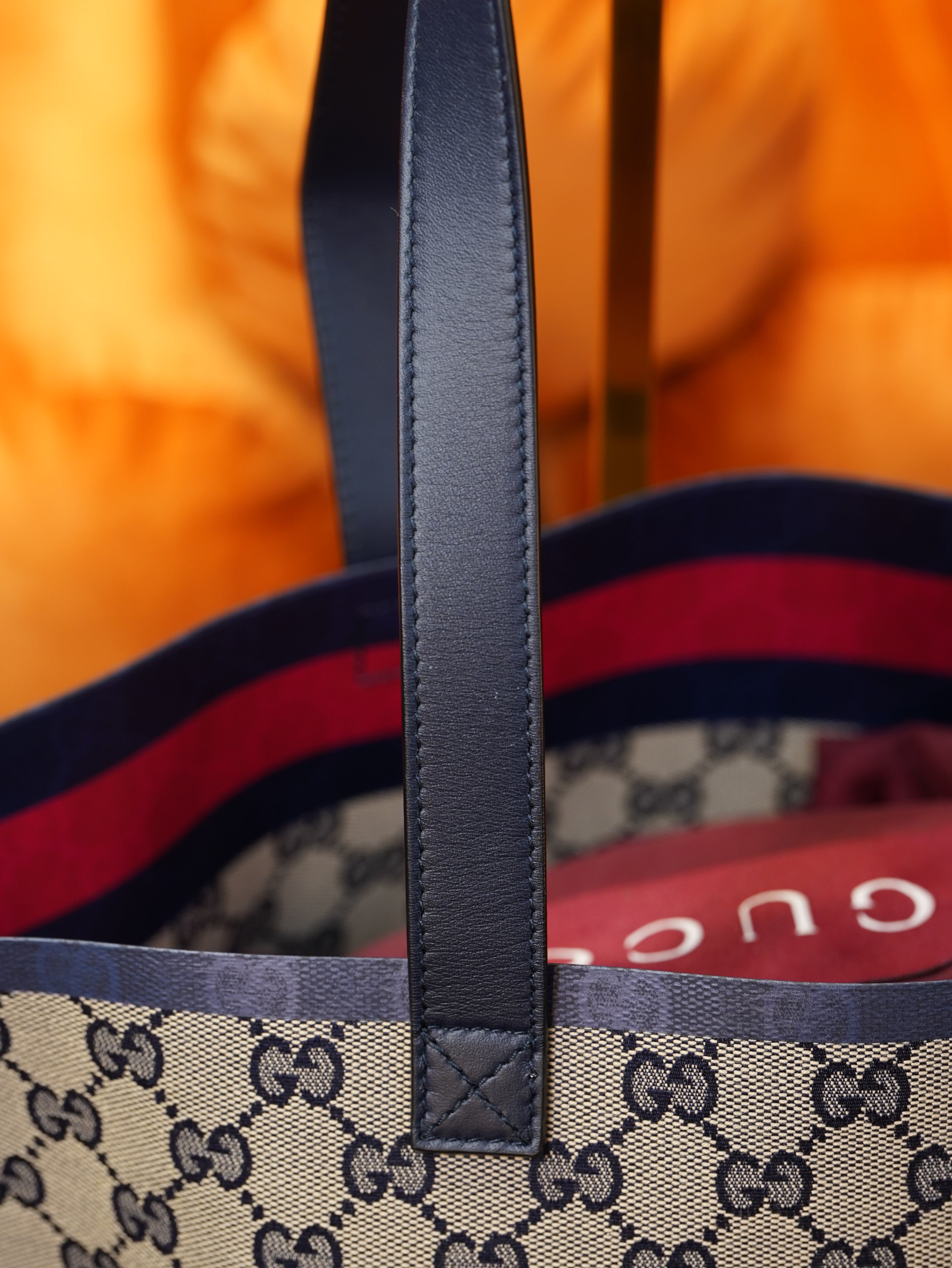 Gucci Canvass Tote - Small