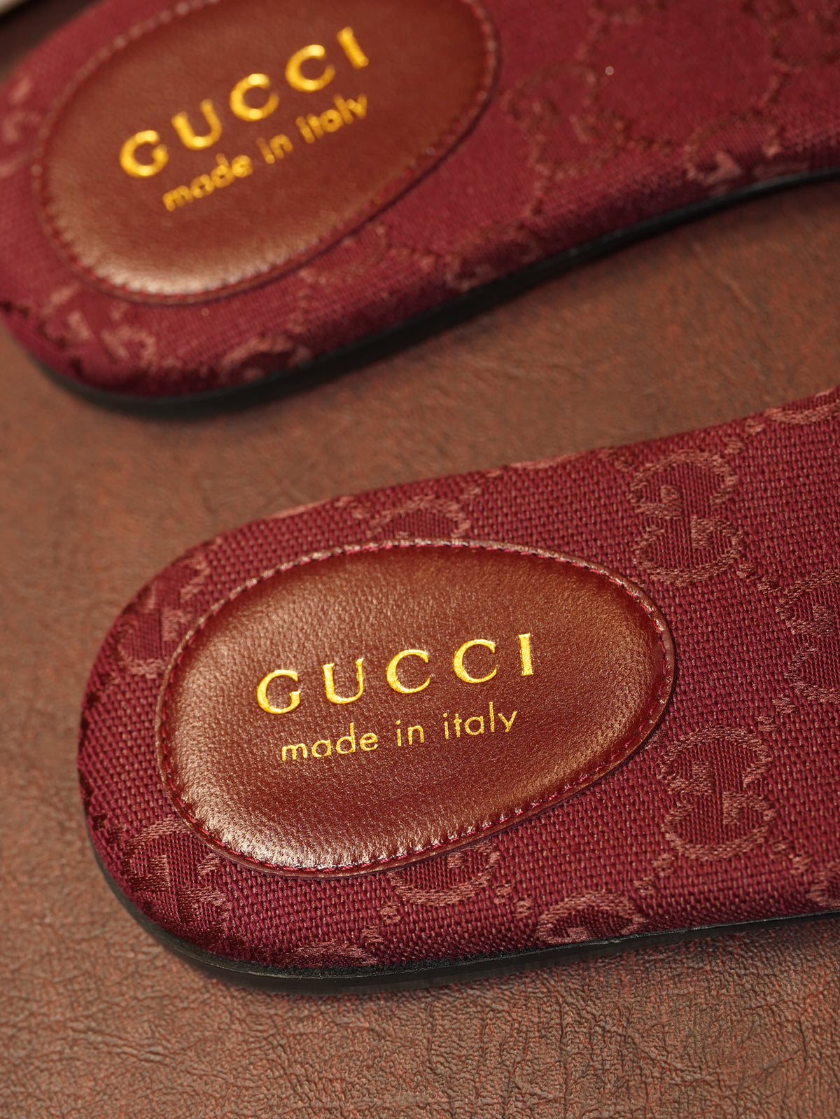 Gucci Red Flats