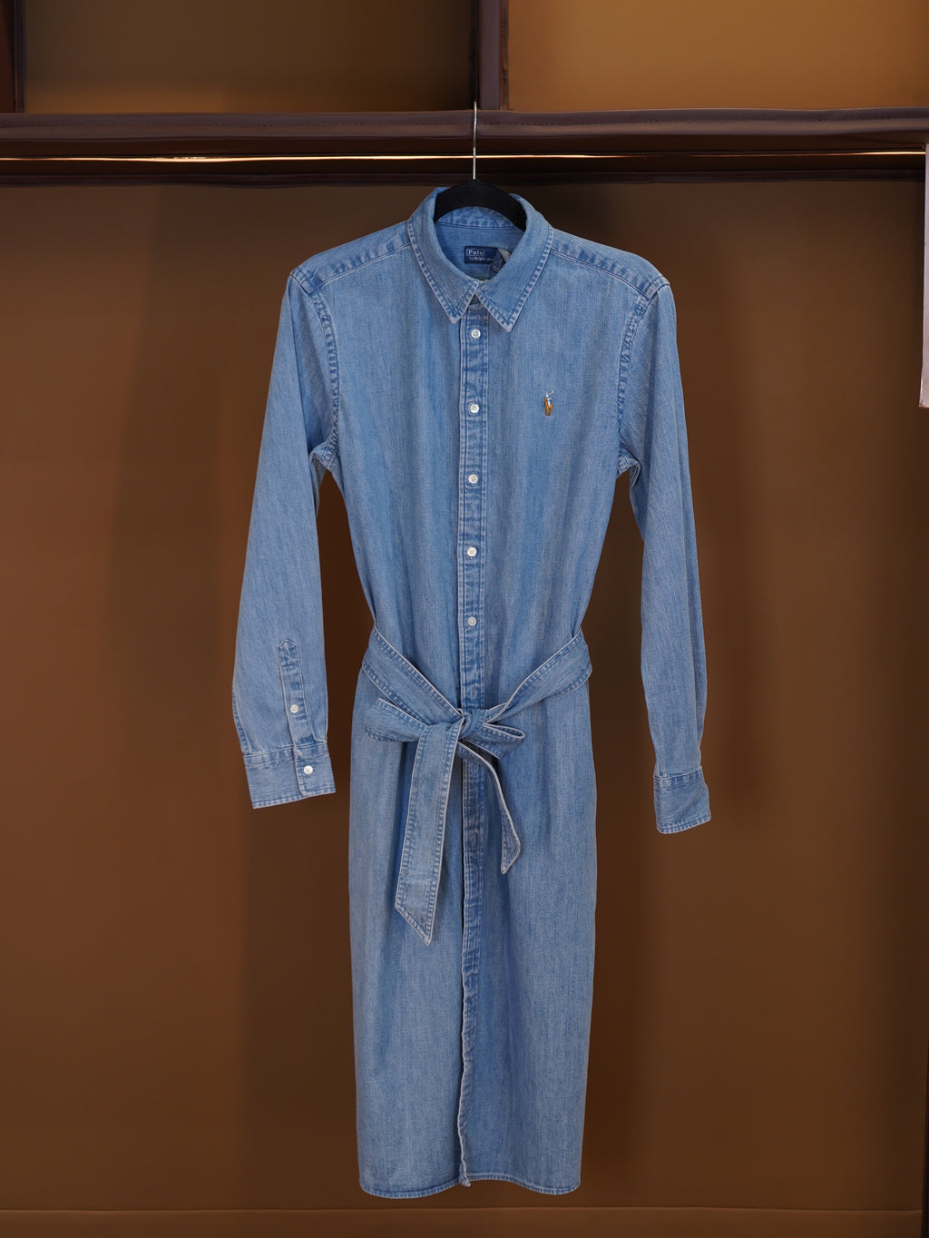 Ralph Lauren Long Sleeve Denim Dress