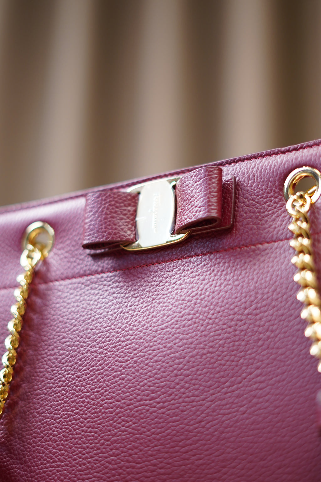 Ferragamo Vara Leather Bag