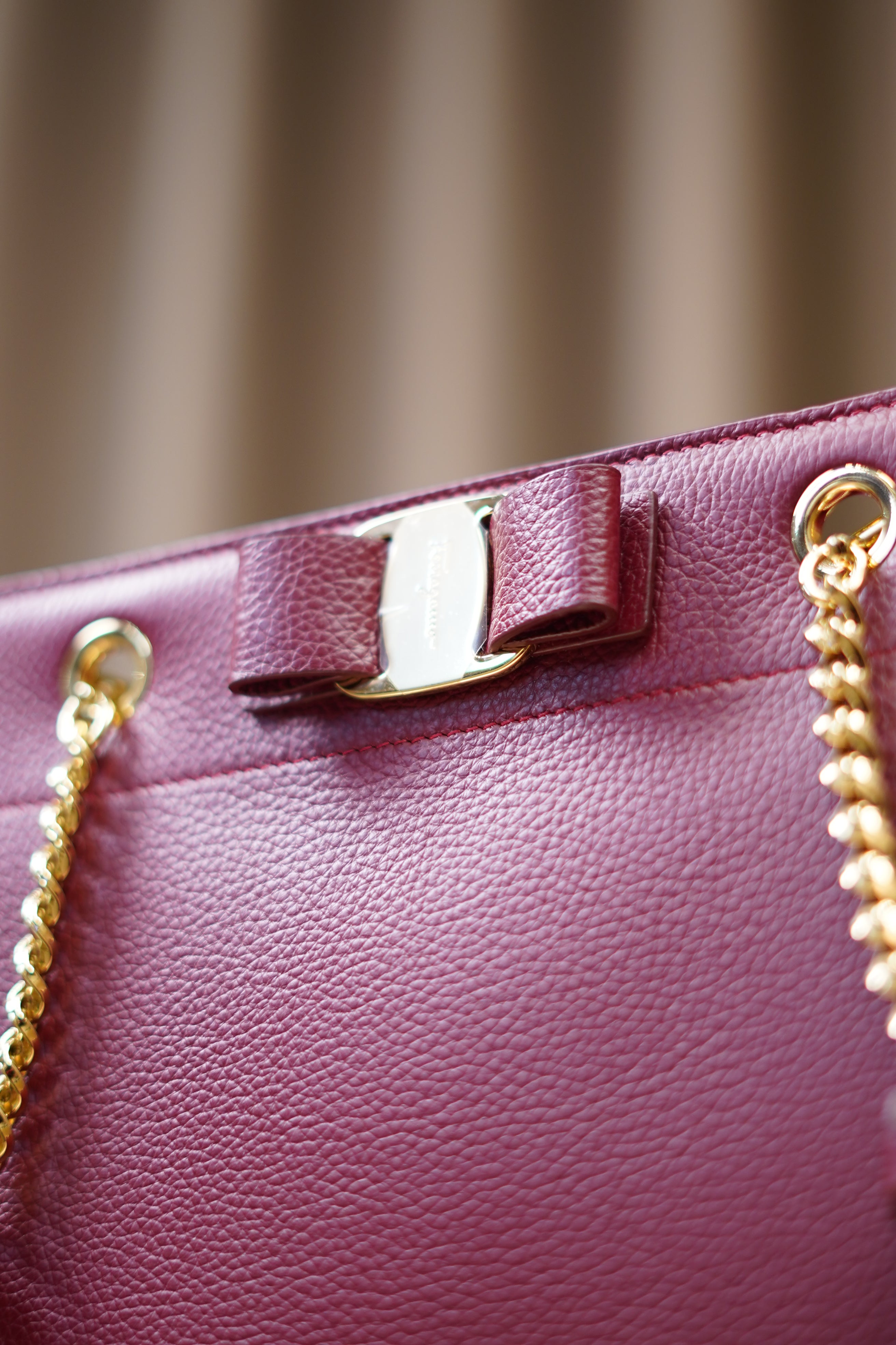 Ferragamo Vara Leather Bag